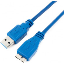 Кабель USB3.0 - microUSB, 0,3м, Gembird [CCP-mUSB3-AMBM-1]