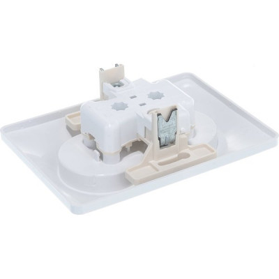 Розетка с/у 2x2P 16A, IP20, Schneider Electric Glossa [GSL000120] белый