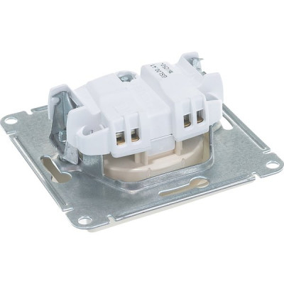Розетка с/у 2P 16A, IP20, Schneider Electric Glossa [GSL000241] бежевый