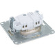 Розетка с/у 2P 16A, IP20, Schneider Electric Glossa [GSL000241] бежевый