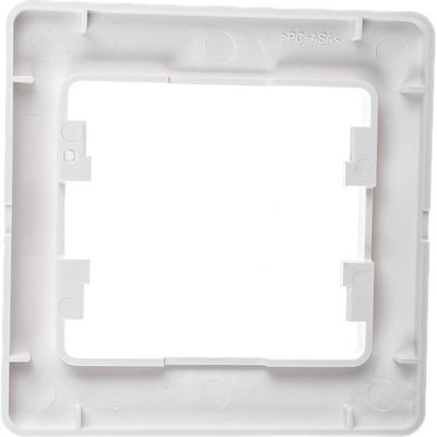 Рамка 1п, IP20, Schneider Electric Glossa [GSL000601] перламутр