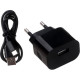 Зарядное устройство SmartBuy NITRO, 1xType-C 1A [SBP-1001C] черный