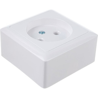 Розетка о/у 2P 16А, Schneider Electric Хит [RA10-131-B] белый