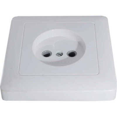 Розетка с/у 2P 10A, Schneider Electric Хит [RS10-132-B] белый