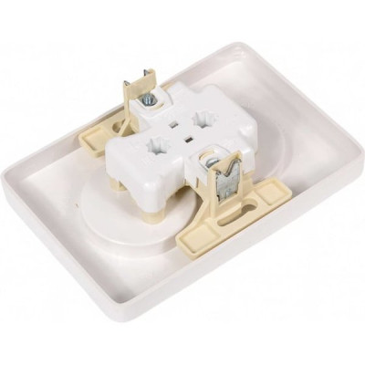 Розетка с/у 2x2P 16A, Schneider Electric Хит [RS16-235-B] белый
