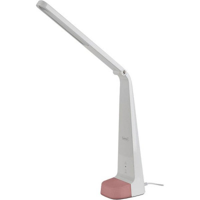 Светильник настольный LED  9W, 5500K, 460Лм, сенсорный/3ур-диммер/RGB подсветка, GL [GLTL-033] белый