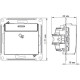 Выключатель с/у карточный механизм, IP20, Schneider Electric Glossa [GSL000169] белый