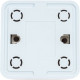 Розетка о/у 2P 10А, IP20, TDM Ладога [SQ1801-0110] белая керамика