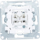 Переключатель с/у 1-кл 10А, IP20, Schneider Electric Glossa [GSL000161] белый