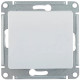 Переключатель с/у 1-кл 10А, IP20, Schneider Electric Glossa [GSL000161] белый