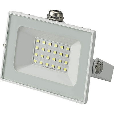 Прожектор LED  20W, 6500K, IP65, SMD, 1550Лм, GL [GTAB-20BT-IP65-6500-W] белый