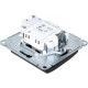 Переключатель с/у 1-кл 10А, IP20, Schneider Electric Glossa [GSL000761] антрацит