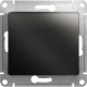 Переключатель с/у 1-кл 10А, IP20, Schneider Electric Glossa [GSL000761] антрацит