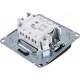 Переключатель с/у 2-кл 10А, Schneider Electric Glossa [GSL000765] антрацит