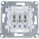 Выключатель с/у 3-кл 10А, IP20, Schneider Electric Glossa [GSL000131] белый