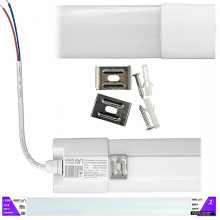 Светильник LED линейный  90W, 6500K, 7600Лм, IP65, 1200*100*65, LightON [LT-WP-05-IP65-90W-6500К]
