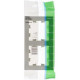 Рамка 2п, IP20, Schneider Electric ATLASDESIGN [ATN000202] бежевый [30]