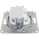 Розетка с/у 2P 16A, IP20, со шторками, Schneider Electric ATLASDESIGN [ATN000149] белый