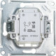 Выключатель с/у 2-кл 10А, IP20, с подсветкой, Schneider Electric ATLASDESIGN [ATN000153] белый