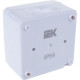 Выключатель о/у 1-кл 10A, IP54, IEK ГЕРМЕС PLUS ВС20-1-0-ГПБ [EVMP10-K01-10-54-EC] белый 
