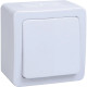 Переключатель о/у 1-кл 10A, IP54, IEK ГЕРМЕС PLUS ВСп20-1-0-ГПБ [EVMP12-K01-10-54-EC] белый