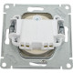 Розетка с/у 2P 16A, IP20, со шторками, Schneider Electric ATLASDESIGN [ATN000349] алюминий