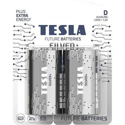Батарейка Tesla SILVER D LR20 [BL2/24]