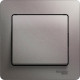 Выключатель с/у 1-кл 10А, в сборе, Schneider Electric Glossa [GSL001212] платина