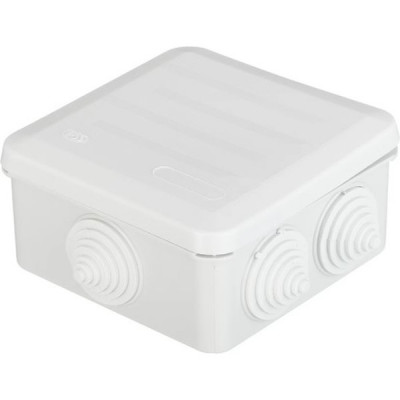 Коробка распаячная о/у 100*100*50мм, IP55, 10вх, Greenel [GE41255]