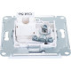 Розетка с/у TV+RJ45 5e, IP20, Schneider Electric ATLASDESIGN [ATN000189] белый