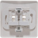 Розетка с/у компьютерная 2xRJ45 5e, Schneider Electric Blanca [BLNIS045452] молочный