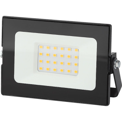 Прожектор LED  20W, 3000K, IP65, SMD, 1600Лм, ЭРА [LPR-023-0-30K-020] черный 