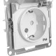 Розетка с/у 2P+E 16А, IP44, с крышкой/шторк., Schneider Electric ATLASDESIGN AQUA [ATN440146] белый