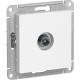 Розетка с/у TV одиночная, IP20, Schneider Electric ATLASDESIGN [ATN000193][10] белый