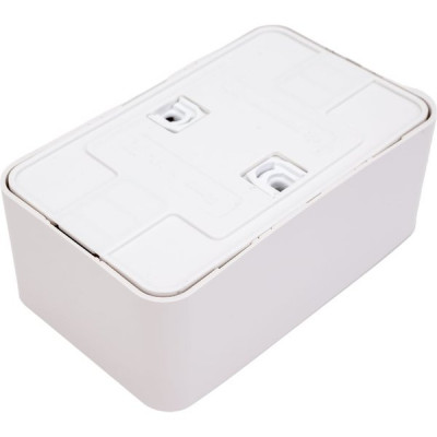 Розетка о/у 2x2P+E 16А, изол.пл., Schneider Electric Blanca [BLNRA010211] белый [8/48]