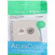 Розетка с/у TV+RJ45 кат.5e, IP20, Schneider Electric ATLASDESIGN [ATN000289] бежевый