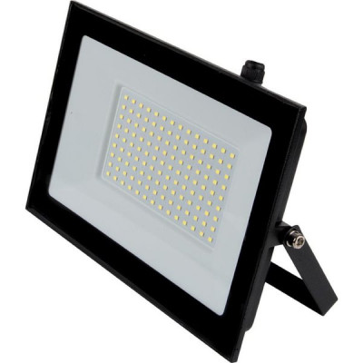 Прожектор LED 100W, 6500K, IP65, SMD, 6850Лм, GL [GTAB-100BT-IP65-6500] черный
