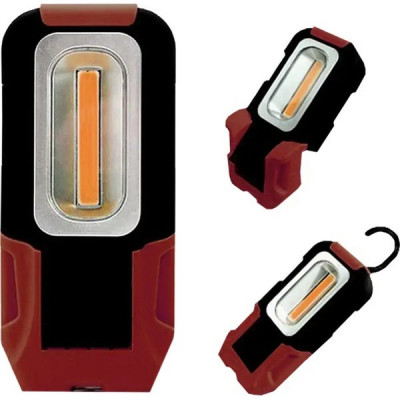 Фонарь 5W COB, 3xААА, крепление крючок/магнит, Ritter [29050 6]