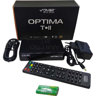 Смарт-ТВ приставка DiVisat DVS Optima T-II