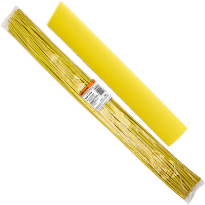 Термоусадка ТУТнг 8/4мм желтая 1м, TDM [SQ0518-0209]