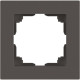 Рамка 1п, IP20, Intro Accent [6-501-09] титан