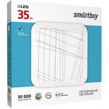 Светильник настенно-потолочный LED 35W, 6000K, 2800Лм, 420*75, SmartBuy Line [SBL-Line-35-W-6K]