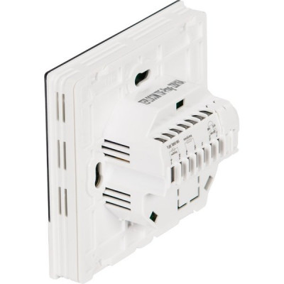 Термостат Бастион TEPLOCOM TSF-Prog-220/16A, встраиваемый, для электр.теплого пола, 88х88х45мм