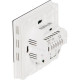Термостат Бастион TEPLOCOM TSF-Prog-220/16A, встраиваемый, для электр.теплого пола, 88х88х45мм