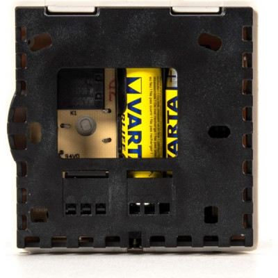 Термостат Бастион TEPLOCOM TS-2AA/8A, встраиваемый, комнатный, 86х86х36мм