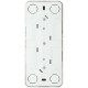 Розетка о/у 3x2P+E 16А, со шторками, изол.пл., Schneider Electric Blanca [BLNRA011313] алюминий