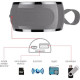 Колонка Jet.A, BT, MP3 microSD, USB, 5W, 500mAh, серая [PBS-20 Grey]