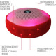 Колонка Jet.A, BT, MP3 microSD, USB, 3W, 400mAh, LED-подсветка, красна [PBS-25 Red]