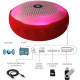 Колонка Jet.A, BT, MP3 microSD, USB, 3W, 400mAh, LED-подсветка, красна [PBS-25 Red]