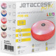 Колонка Jet.A, BT, MP3 microSD, USB, 3W, 400mAh, LED-подсветка, красна [PBS-25 Red]